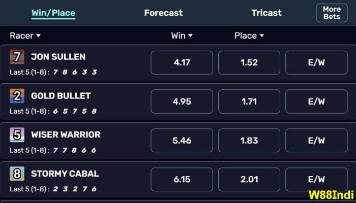 การพนันม้ารู้กฎ การพนันที่นิยม